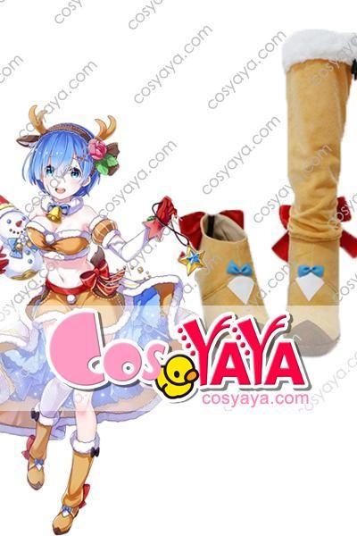 レム クリスマス コスプレ靴