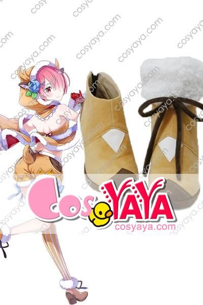 リゼロ×白猫ラム クリスマス コスプレ靴