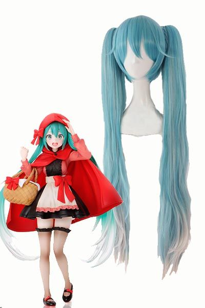 初音ミク 赤ずきんをイメージしたミクさん コスプレ ウィッグ